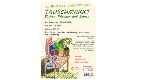 s_website buchtausch 2 BGL Nachbarschaftshilfeverein - Aktuelles vom Nachbarschaftsprojekt - Buch- und Pflanzentauschbörse die Zweite